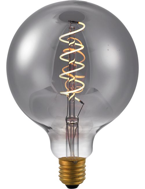 SPL LIGHTING LX023925303 | LED E27 FILAMENT FLEX AX GLOBE G125X180MM 230V 150LM 4.5W 2200K 922 360° AC SMOKE DIMMABLE