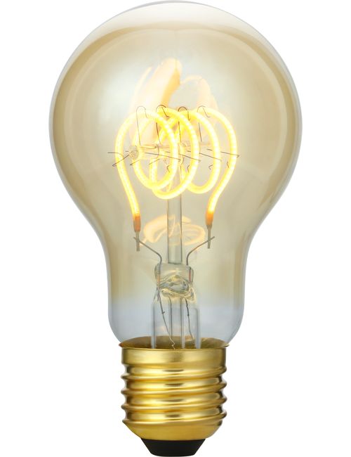 SPL LIGHTING LX032760505 | LED E27 FILAMENT FLEX GLS A60X105MM 230V 460LM 5W 2200K 822 360° AC GOLD 3 STEP DIMMABLE