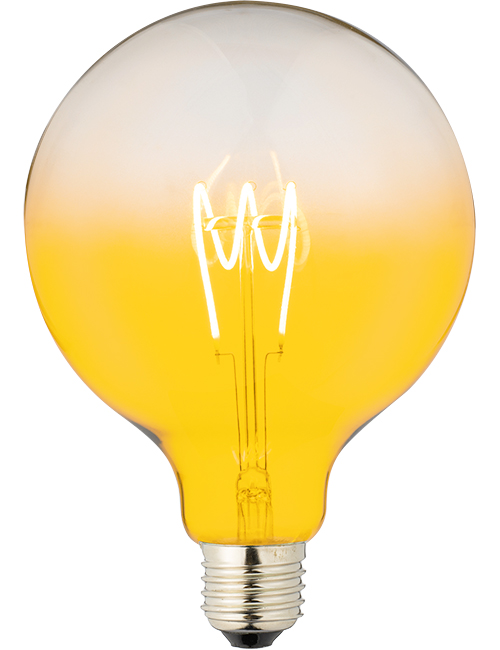 SPL LIGHTING LF023925005 | LED E27 FILA FLEX TR GLOBE G125X180 230V 140LM 4W AC YELLOW DIM