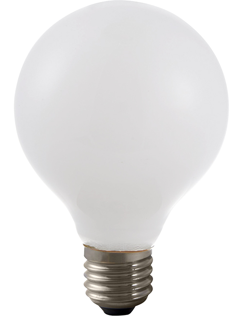 SPL LIGHTING LX023810308 | LED E27 FILAMENT GLOBE G80X120MM 230V 330LM 4W 2500K 925 360° AC OPAL DIMMABLE