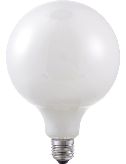 SPL LIGHTING LX023825708 | LED E27 FILAMENT GLOBE G125X180MM 230V 550LM 6W 2500K 925 360° AC OPAL DIMMABLE
