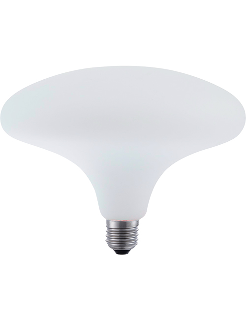 SPL LIGHTING LF023800688 | LED E27 FILAMENT XXL UFO UF200X152MM 230V 550LM 6W 2500K 925 360° AC MATT WHITE DIMMABLE
