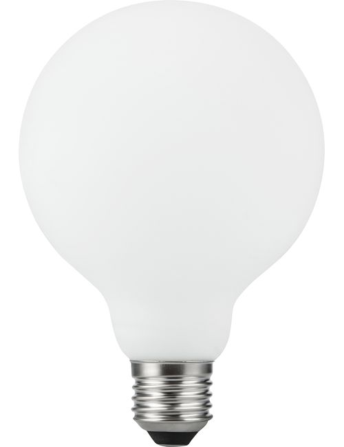 SPL LIGHTING LX023880688 | LED E27 FILAMENT GLOBE G95X135MM 230V 550LM 5.5W 2500K 925 360° AC MATT WHITE DIMMABLE
