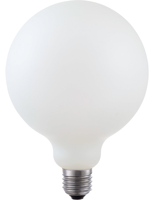 SPL LIGHTING LX023825688 | LED E27 FILA GLOBE G125X180 230V 520LM 5.5W 925 AC MATT WHITE DIM