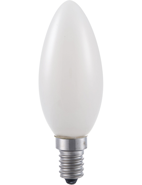 SPL LIGHTING LX023840308 | LED E14 FILAMENT CANDLE C35X97MM 230V 250LM 3W 2500K 925 360° AC OPAL DIMMABLE