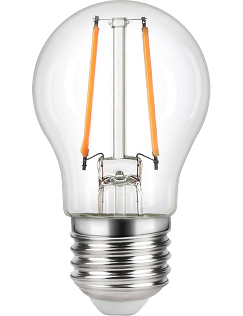 SPL LIGHTING LT277225027 | LED E27 FILAMENT BALL G45X80MM 230V 250LM 2.5W 2700K 927 360° AC CLEAR DIMMABLE