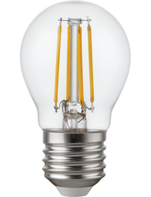 SPL LIGHTING LT277247027 | LED E27 FILAMENT BALL G45X80MM 230V 470LM 4.7W 2700K 927 360° AC CLEAR DIMMABLE