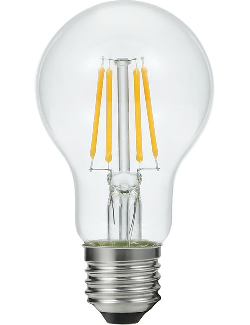 SPL LIGHTING LX023870609 | LED E27 FILAMENT GLS A60X105MM 230V 500LM 6W 2200K 922 360° AC CLEAR DIMMABLE