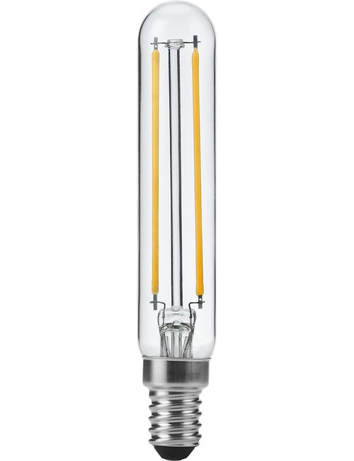 SPL LIGHTING LX023893602 | LED E14 FILAMENT TUBE T20X115MM 230V 320LM 4W 2500K 925 360° AC CLEAR DIMMABLE