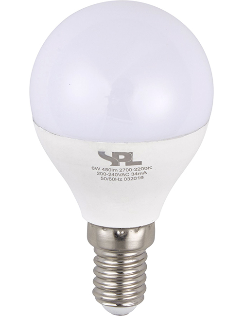 SPL LIGHTING L147225001 | LED E14 DIMTOWARM BALL G45X78MM 230V 250LM 4W 2000-2700K 920-927 200° AC OPAL DIMMABLE