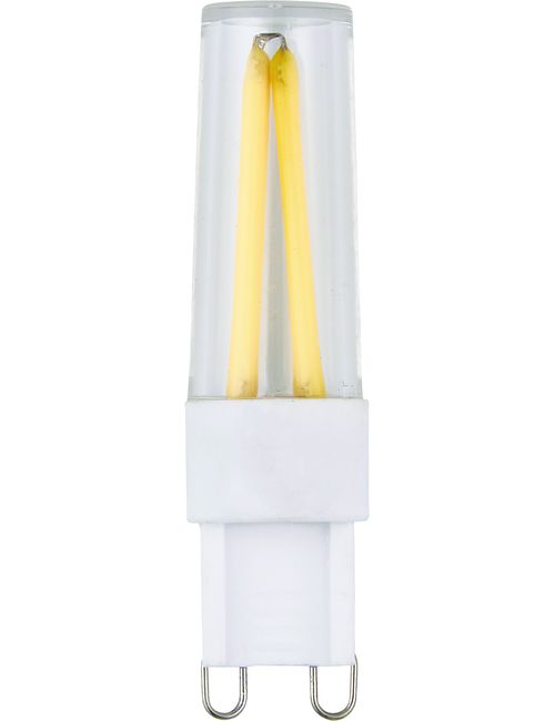 SPL LIGHTING L022366037-1 | LED G9 FILAMENT T16X65MM 230V 200LM 2.5W 2700K 827 360° AC CLEAR DIMMABLE