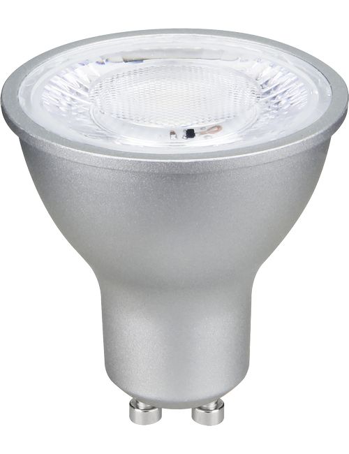 SPL LIGHTING L641751427-1 | LED GU10 MR16 50X55MM 230V 560LM 6W 2700K 827 40° AC SILVER DIMMABLE