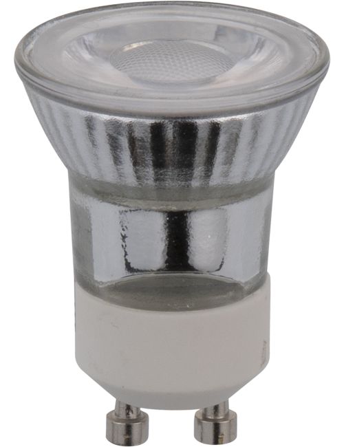 SPL LIGHTING L022940030 | LED GU10 MR11 GLASS 35X47MM 230V 160LM 3W 3000K 830 40° AC CLEAR DIMMABLE