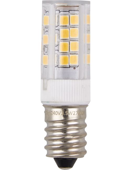 SPL LIGHTING L024362607-1 | LED E14 TUBE T17X53MM 230V 330LM 3.5W 2700K 827 360° AC CLEAR TRIAC-DIMMABLE