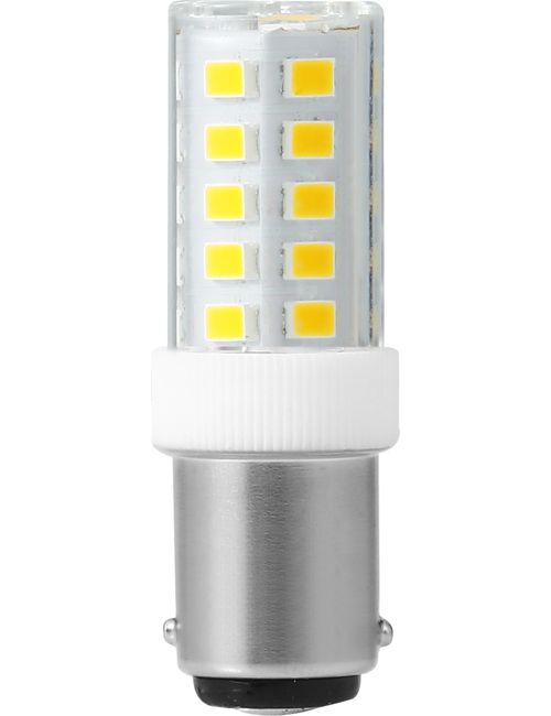 SPL LIGHTING L024350830-1 | LED BA15D TUBE T17X52MM 230V 380LM 3.5W 3000K 830 360° AC CLEAR NON-DIMMABLE