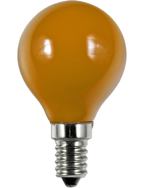 SPL LIGHTING L147215005 | LED E14 FILA BALL G45X75 230V 1W AC ORANGE NON-DIM