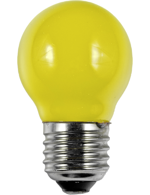 SPL LIGHTING L277215004 | LED E27 FILA BALL G45X75 230V 1W AC YELLOW NON-DIM