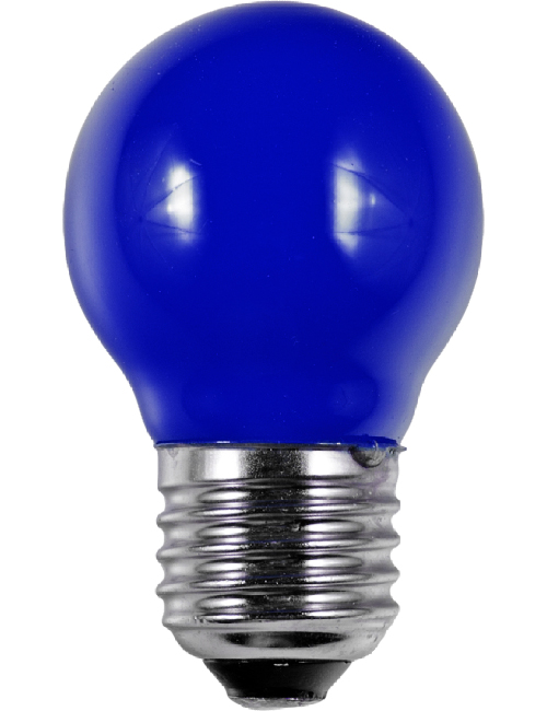SPL LIGHTING L277215006 | LED E27 FILAMENT BALL G45X75MM 230V 1W 360° AC BLUE NON-DIMMABLE