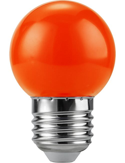 SPL LIGHTING L027241222 | LED E27 BALL G45X68 230V 1W 320° AC RED NON-DIM