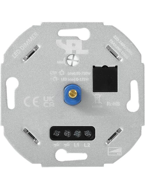 SPL LIGHTING 960175121 | DIMMER SWITCH LEADING/TRAILING EDGE LED 0-125W DUAL PULSE SWITCH