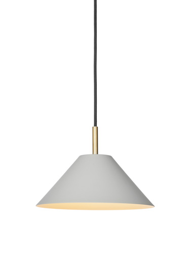 HALO DESIGN 744664 | HYGGE METAL PENDANT Ø24CM - WARM GREY IP20