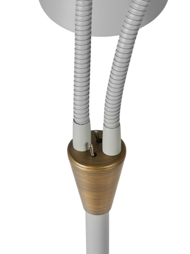 HALO DESIGN 744879 | HYGGE FLOORLIGHT 2L - WARM GREY IP20