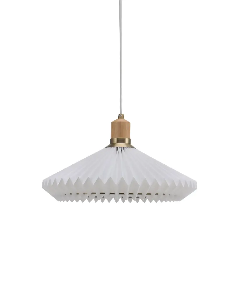 HALO DESIGN 744169 | PARIS PENDANT Ø40 CM CLEAN WHITE - WHITE CABLE IP20