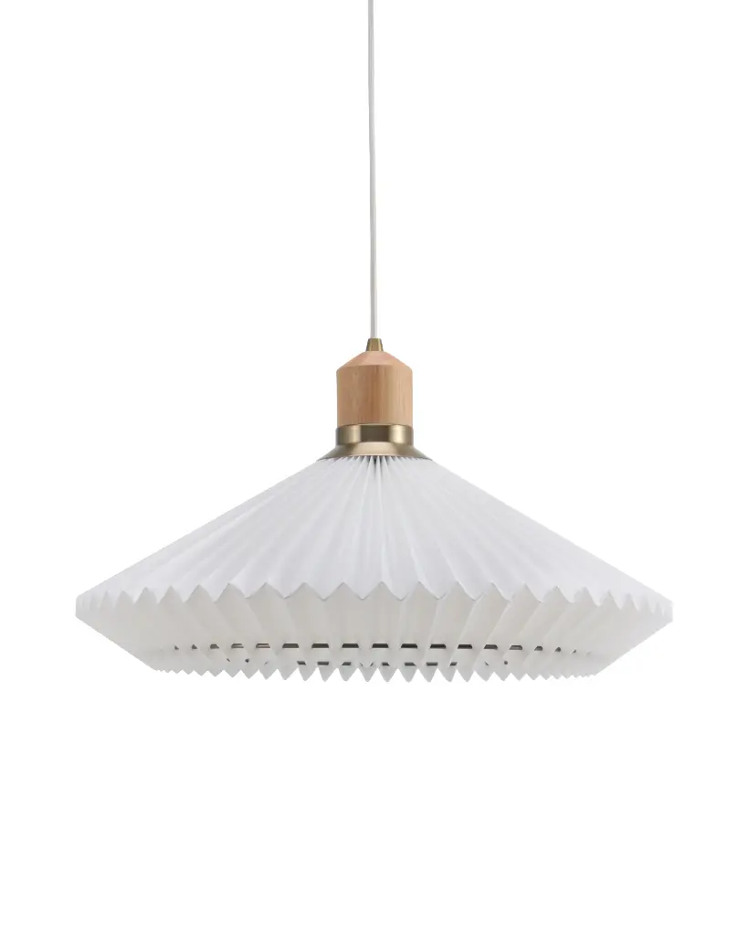 HALO DESIGN 744268 | PARIS PENDANT Ø56 CM CLEAN WHITE - WHITE CABLE IP20