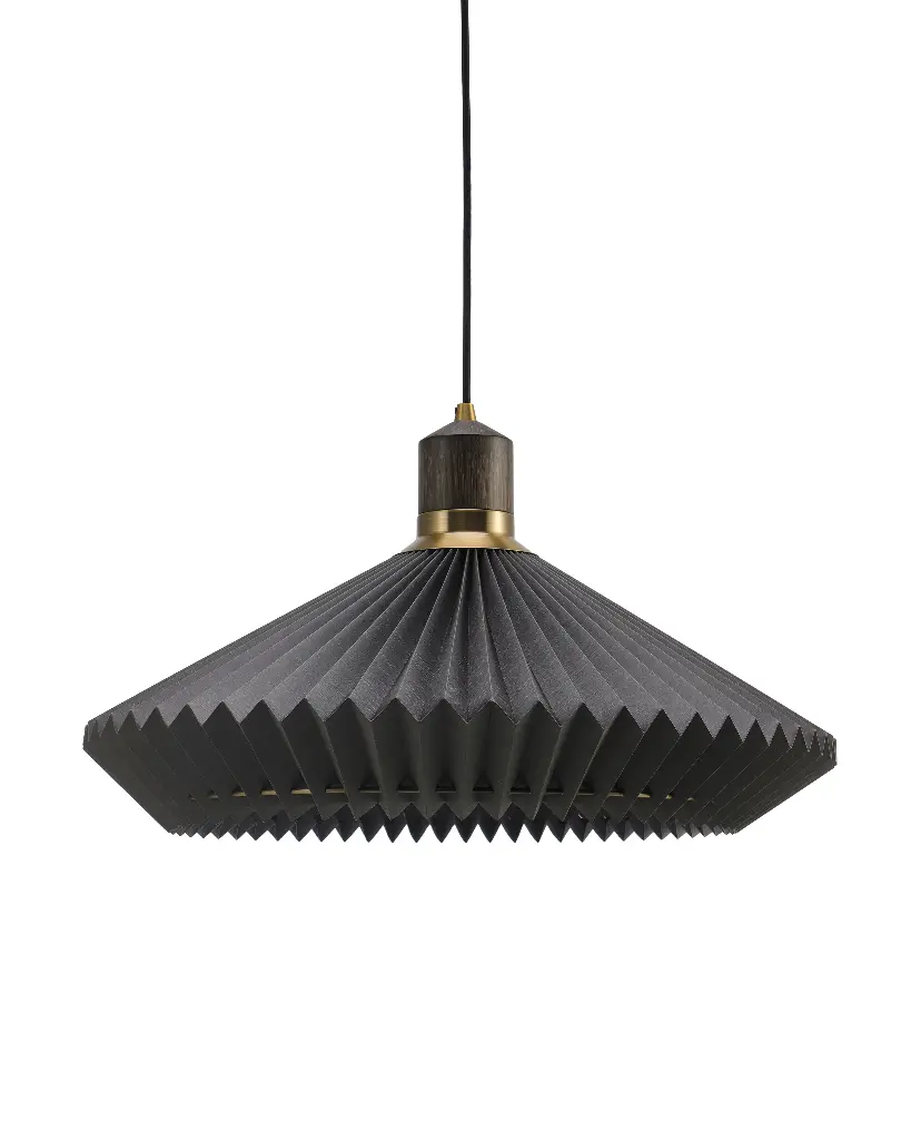 HALO DESIGN 744299 | PARIS PENDANT Ø56 CM EARTH BROWN - BLACK CABLE IP20