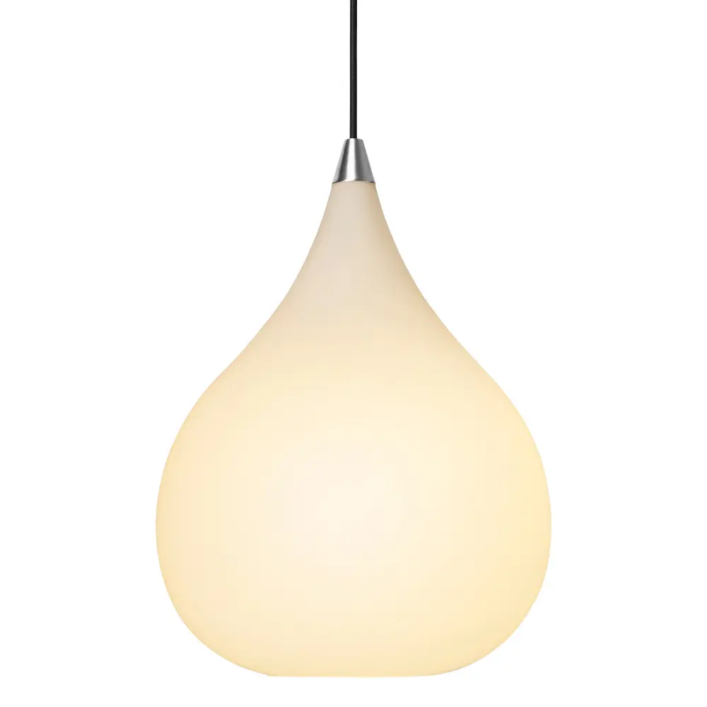 HALO DESIGN 407931 | DROPS PENDANT Ø30 OPAL GLASS/STEEL IP20