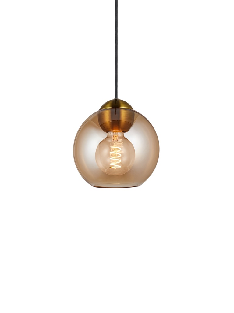 HALO DESIGN 743117 | BUBBLES Ø18 PENDANT, AMBER IP20
