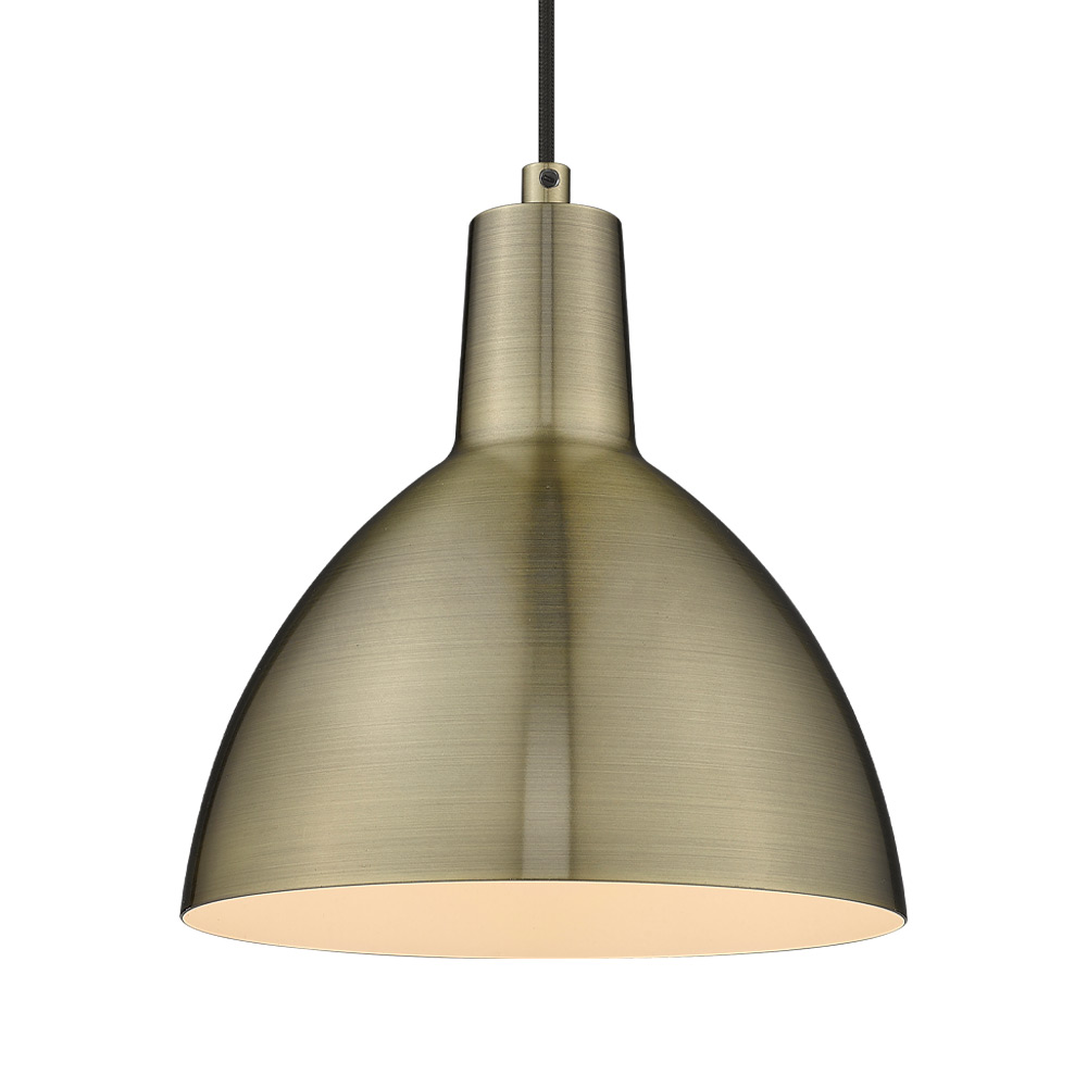 HALO DESIGN 739059 | METROPOLE PENDANT Ø15 ANTIQUE BRASS IP20