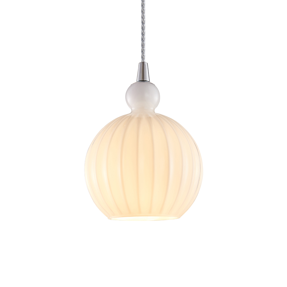HALO DESIGN 737239 | BALL BALL PENDANT Ø15 E14, OPAL IP20