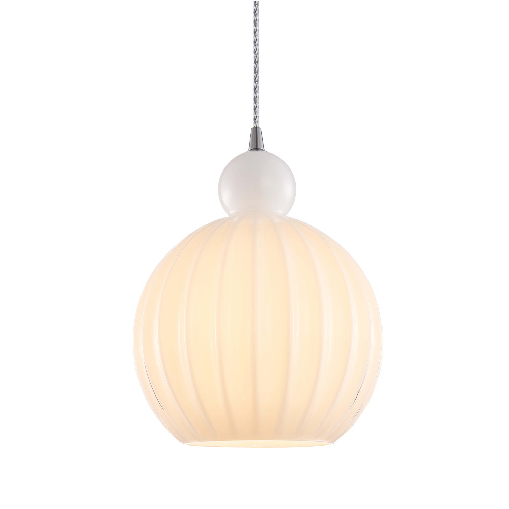 HALO DESIGN 737284 | BALL BALL PENDANT Ø25 E27, OPAL IP20
