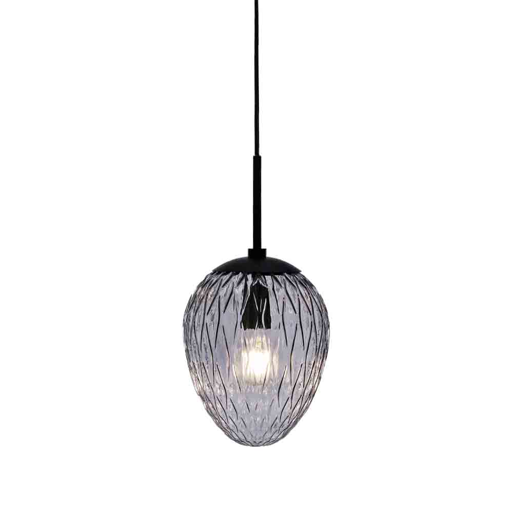 HALO DESIGN 738717 | WOODS PENDANT Ø20 SMOKE IP20