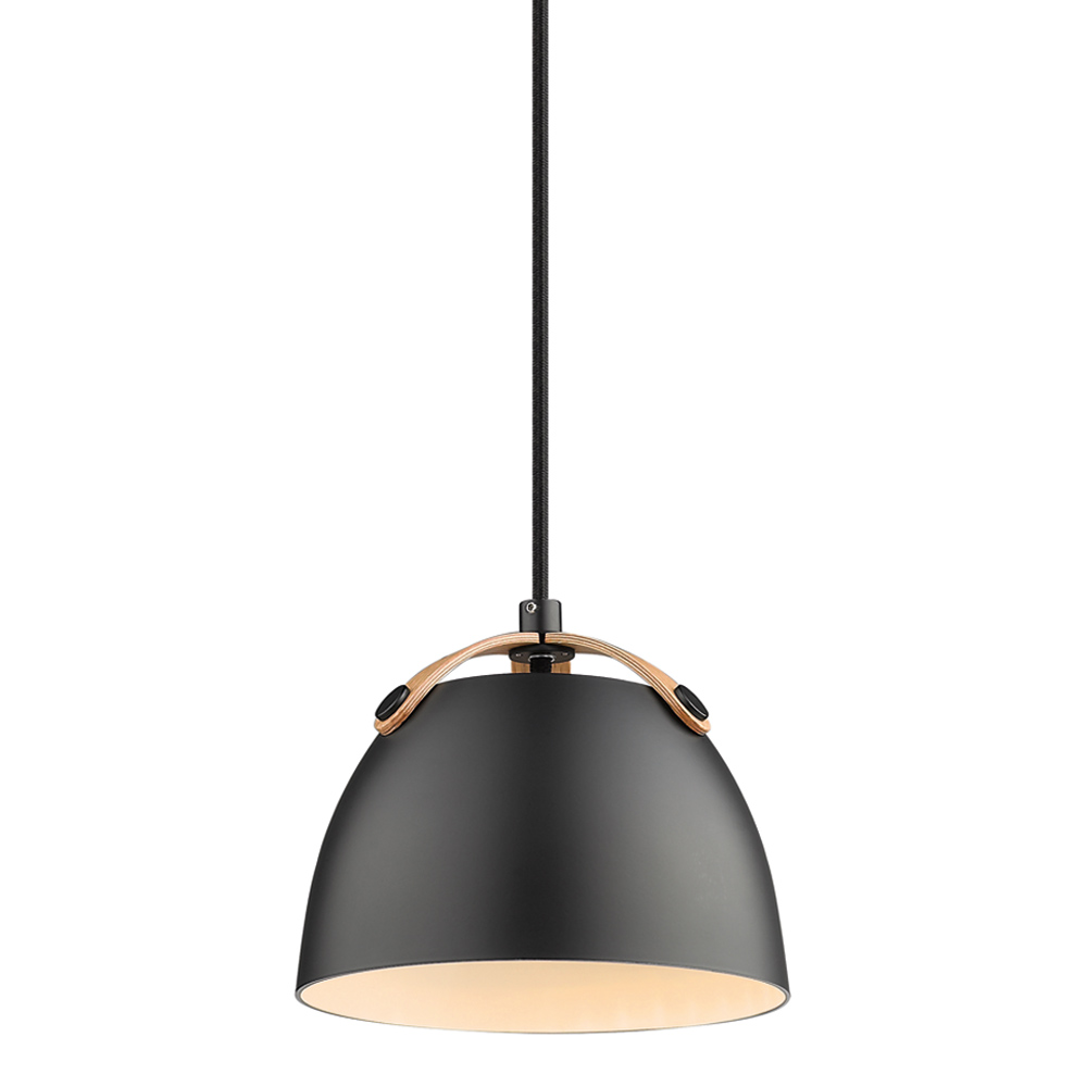HALO DESIGN 734764 | OSLO PENDANT Ø16 BLACK-OAK IP20