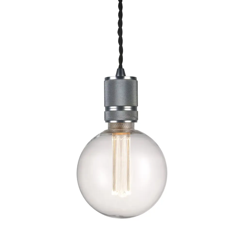 HALO DESIGN 717842 | HALO CABLE-SET E27, GUN-BLACK IP20