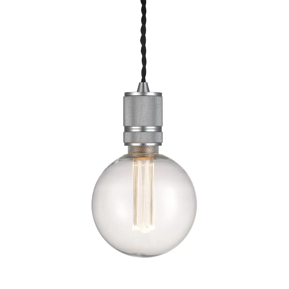 HALO DESIGN 717873 | HALO CABLE-SET E27, MAT SILVER IP20