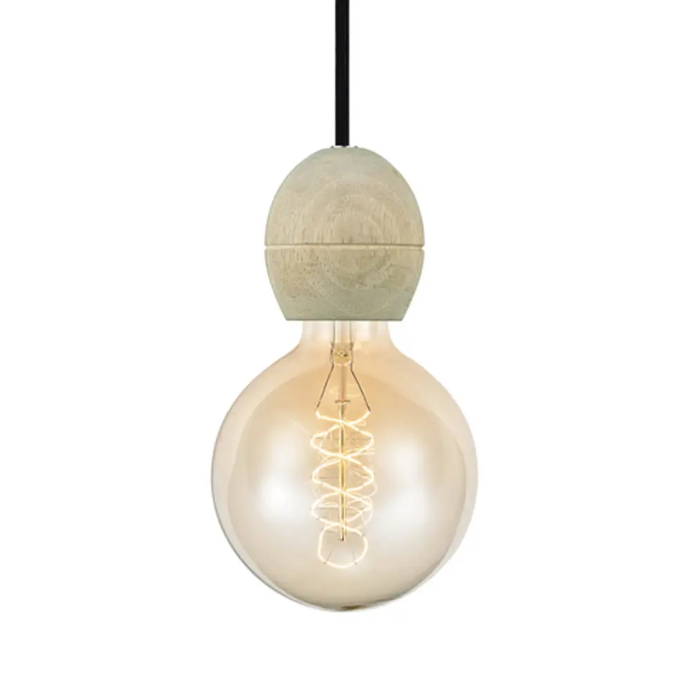 HALO DESIGN 716807 | LIGHT CABLE-SET E27 LIGHT WOOD IP20