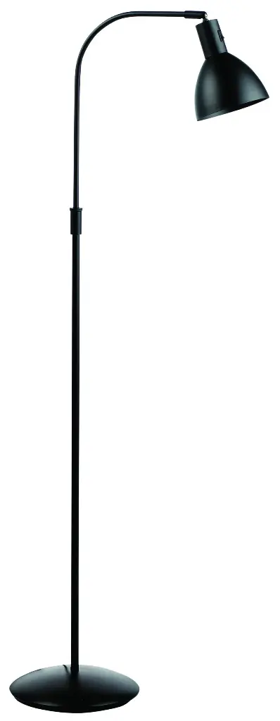 HALO DESIGN 107602 | ANGORA FLOOR LAMP, BLACK IP20