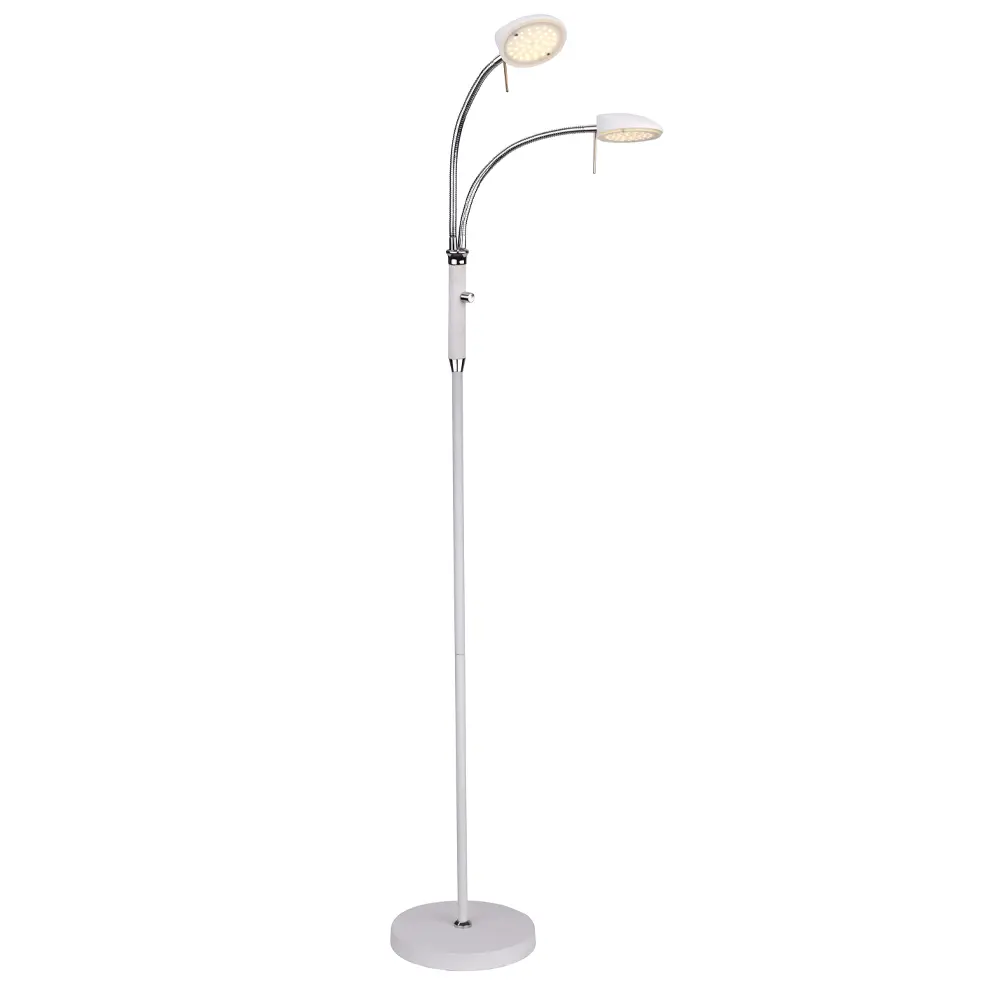 HALO DESIGN 716036 | VEGAS FLOOR LAMP LED 7W 2L WHITE 3000K 7W DIMMABLE IP20