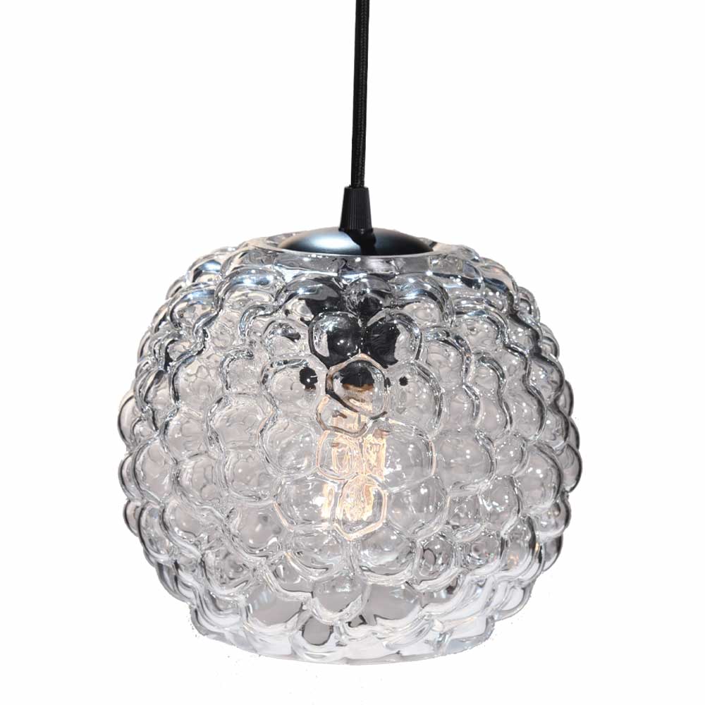HALO DESIGN 740048 | GRAPE PENDANT CLEAR E27 Ø20CM IP20