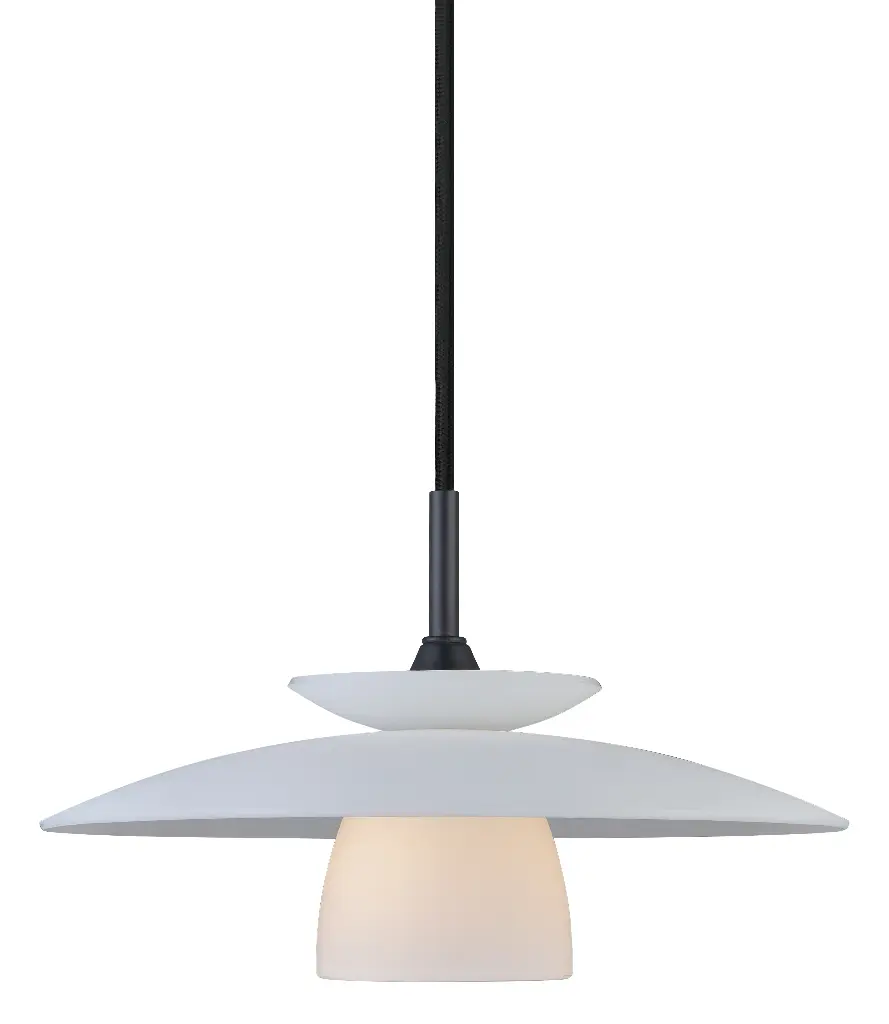 HALO DESIGN 733736 | SCANDIC PENDANT DIA 25CM OPAL IP20