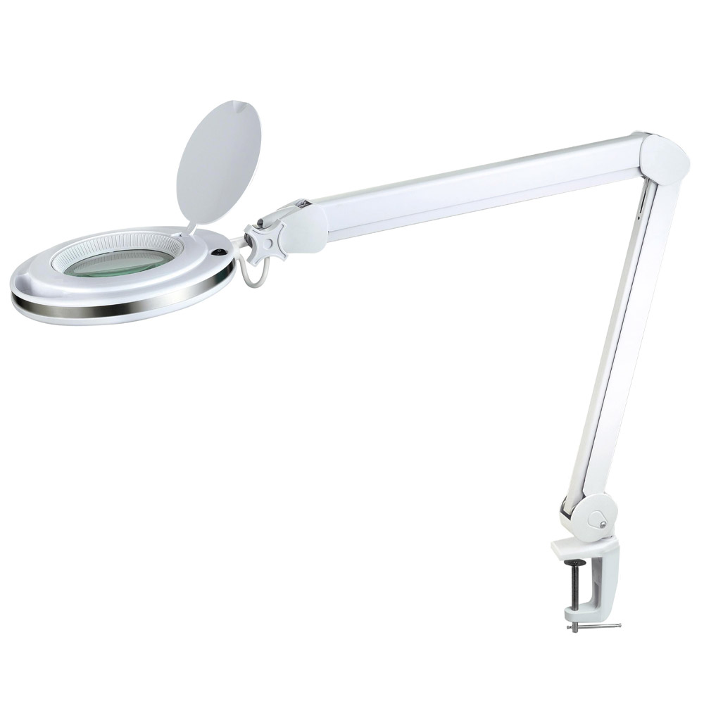 HALO DESIGN 733422 | MAGNI TABLE LAMP MAGNIFYING LARGE WHITE 3000K IP20