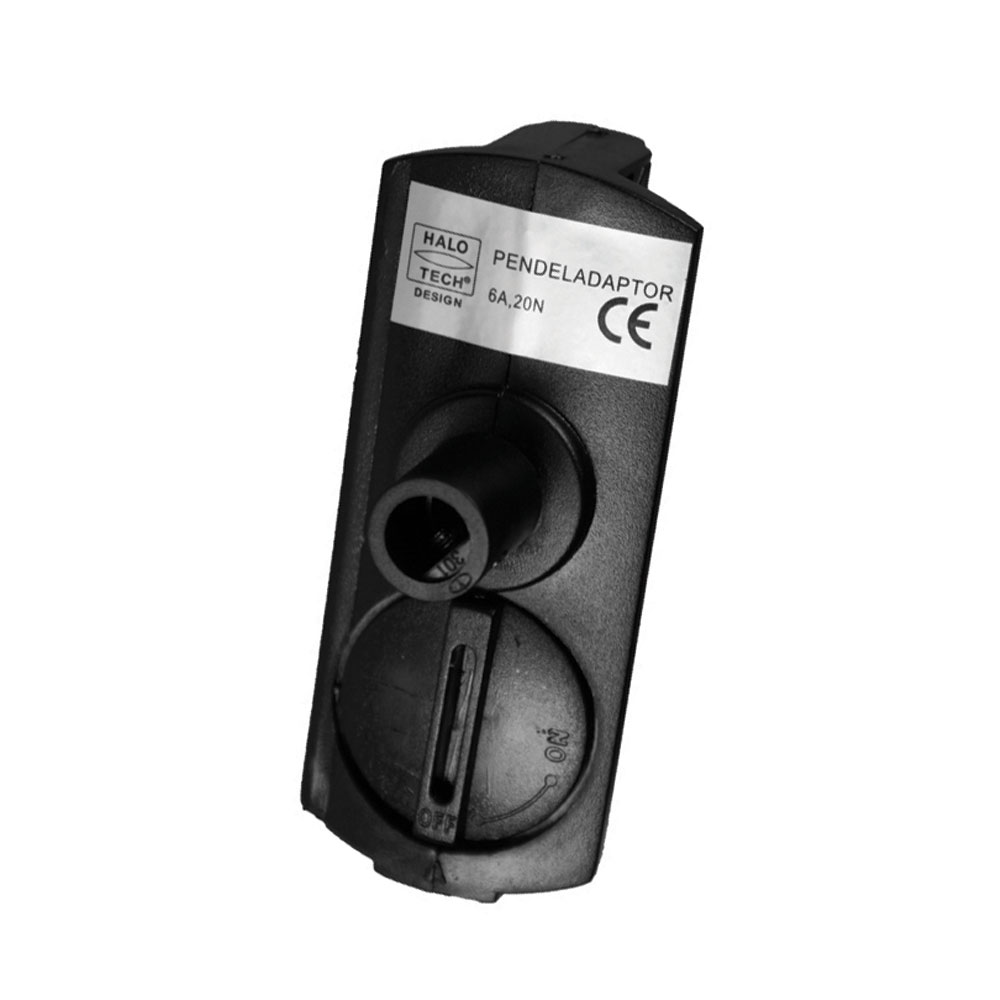 HALO DESIGN 720576 | PENDANT ADAPTOR F. HALO-TRACK BLACK IP20