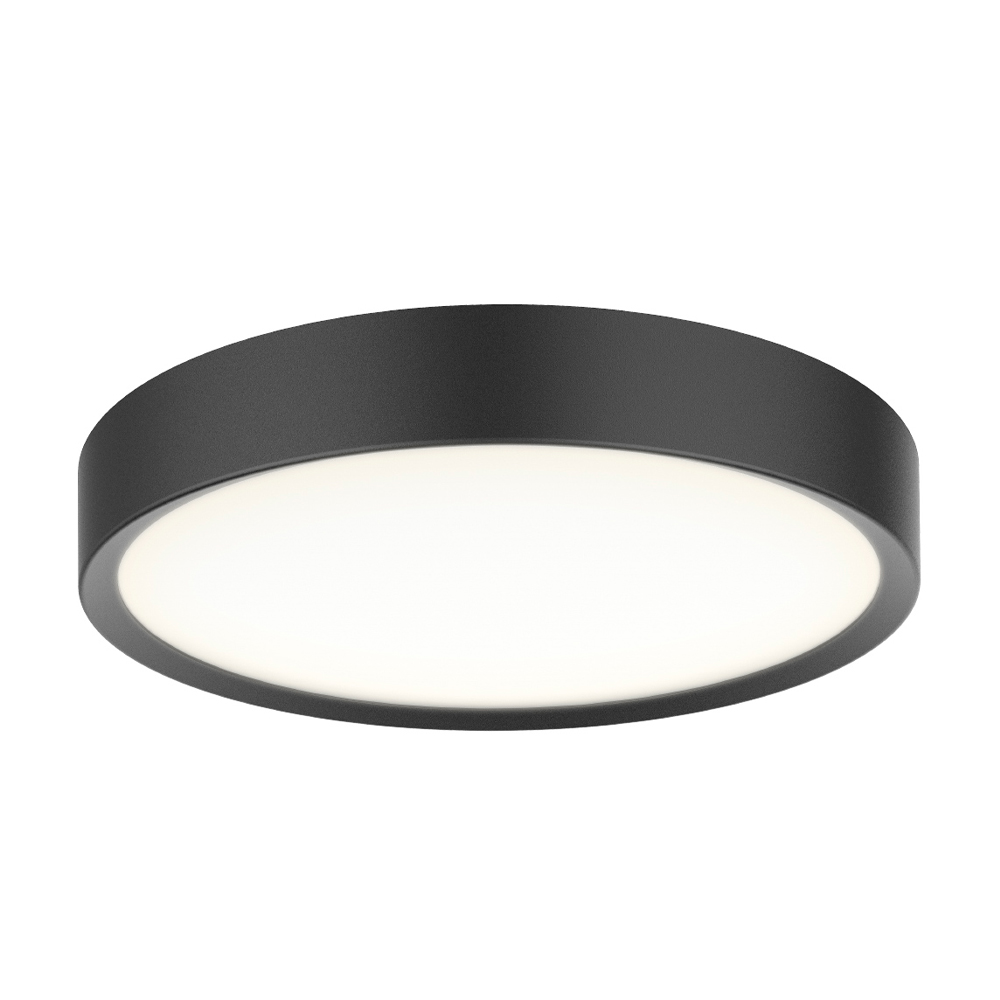 HALO DESIGN 719907 | LED PLAFONIER UNIVERSAL 3 STEP Ø33 18W IP44, SORT 3000K 18W DIMMABLE IP44