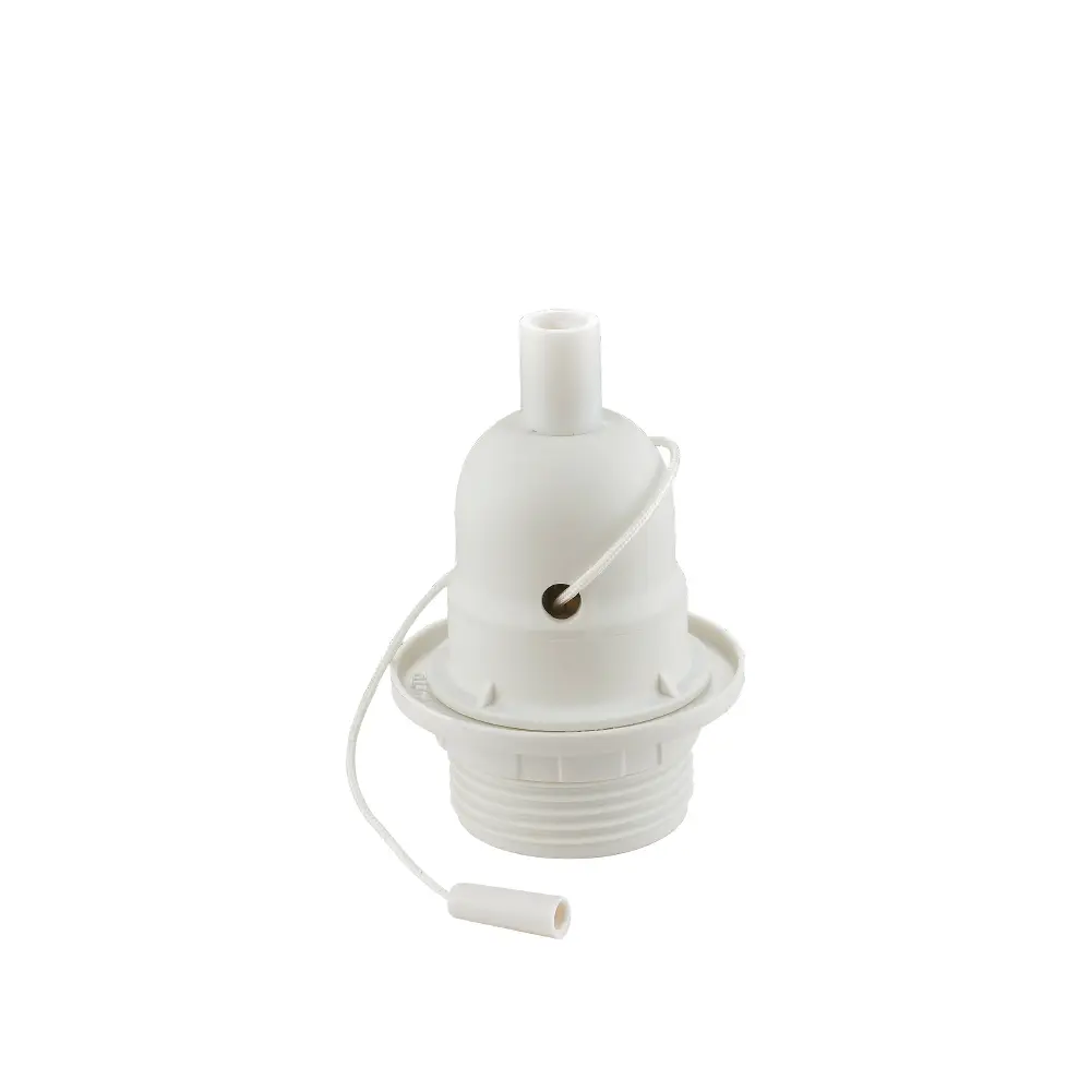 HALO DESIGN 717682 | PLASTIC SOCKET WITH CORD SWITCH WHITE IP20
