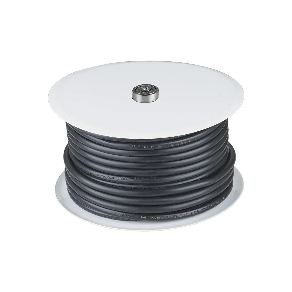 HALO DESIGN 122189 | CABLE-ROLL SOFT SILICONE BLACK 25M N.A.