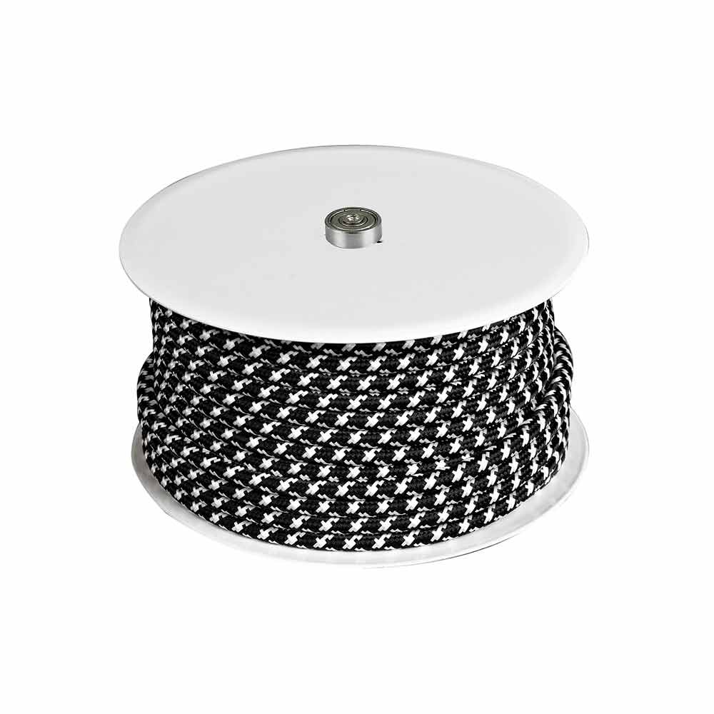 HALO DESIGN 789006 | CABLE-ROLL TEXTILE ZIG-ZAG 25M N.A.