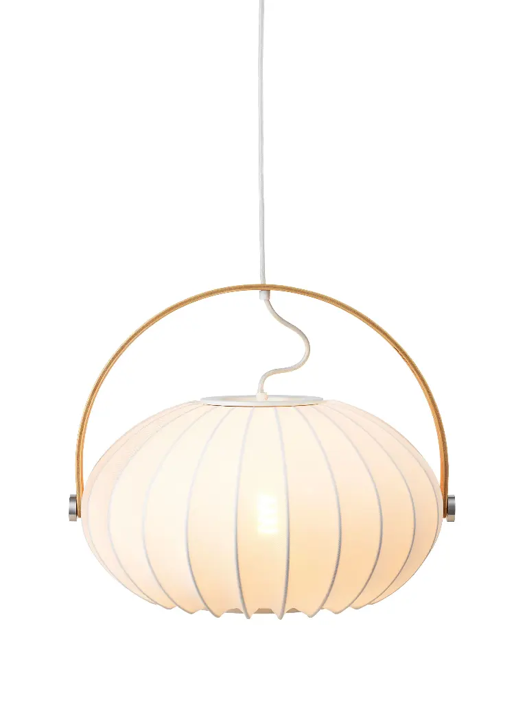 HALO DESIGN 746347 | DC TEXTILE Ø40 CM SATIN WHITE IP20